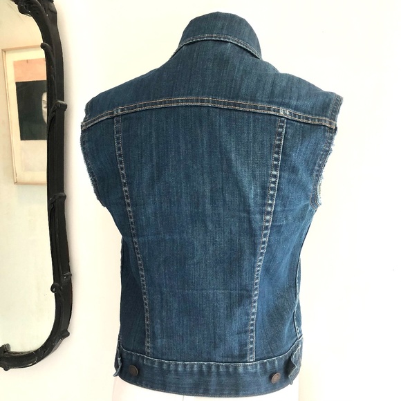 Levis Studded Jeans Vest - Picture 4 of 9